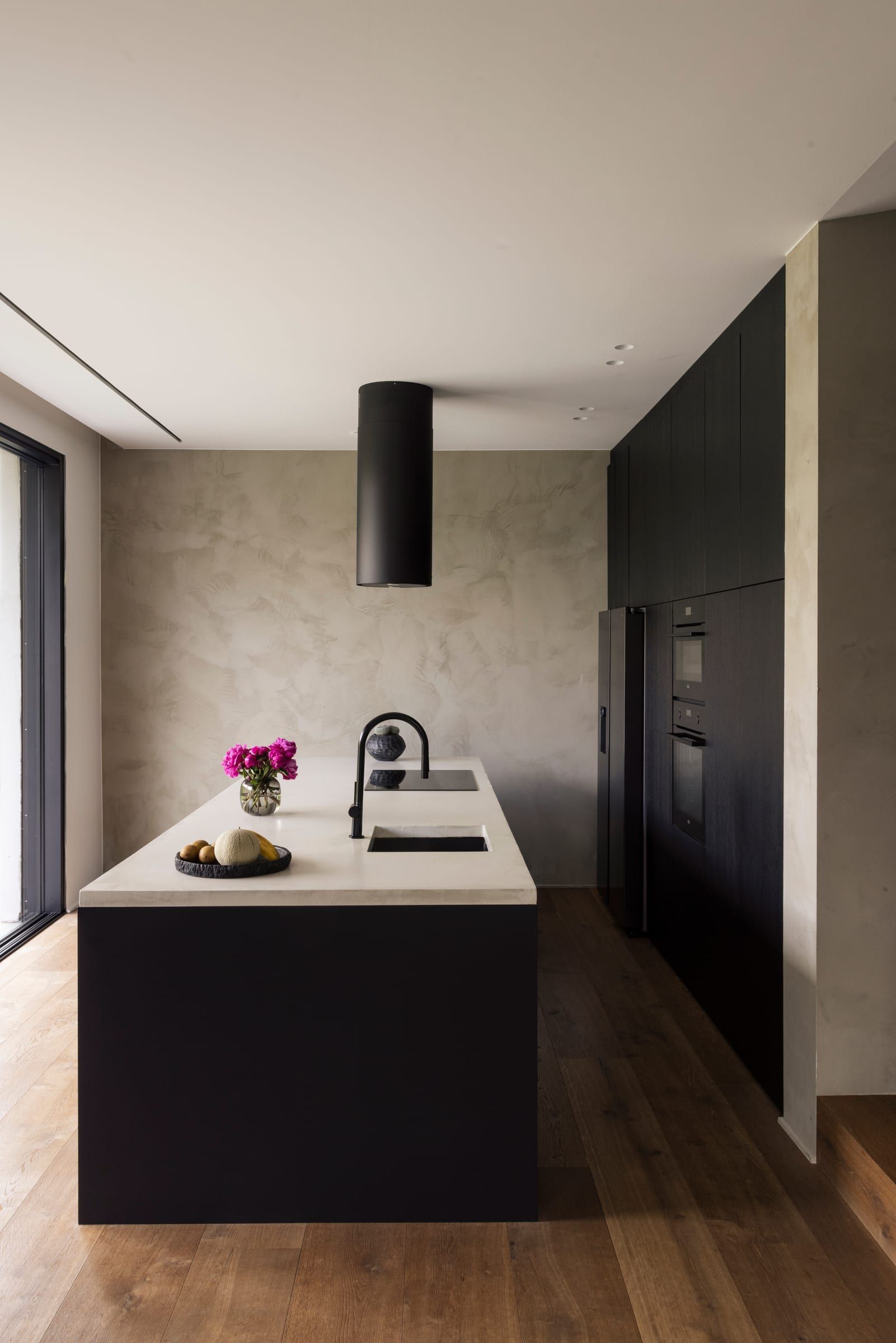 Villa Churchill : Cuisine mur