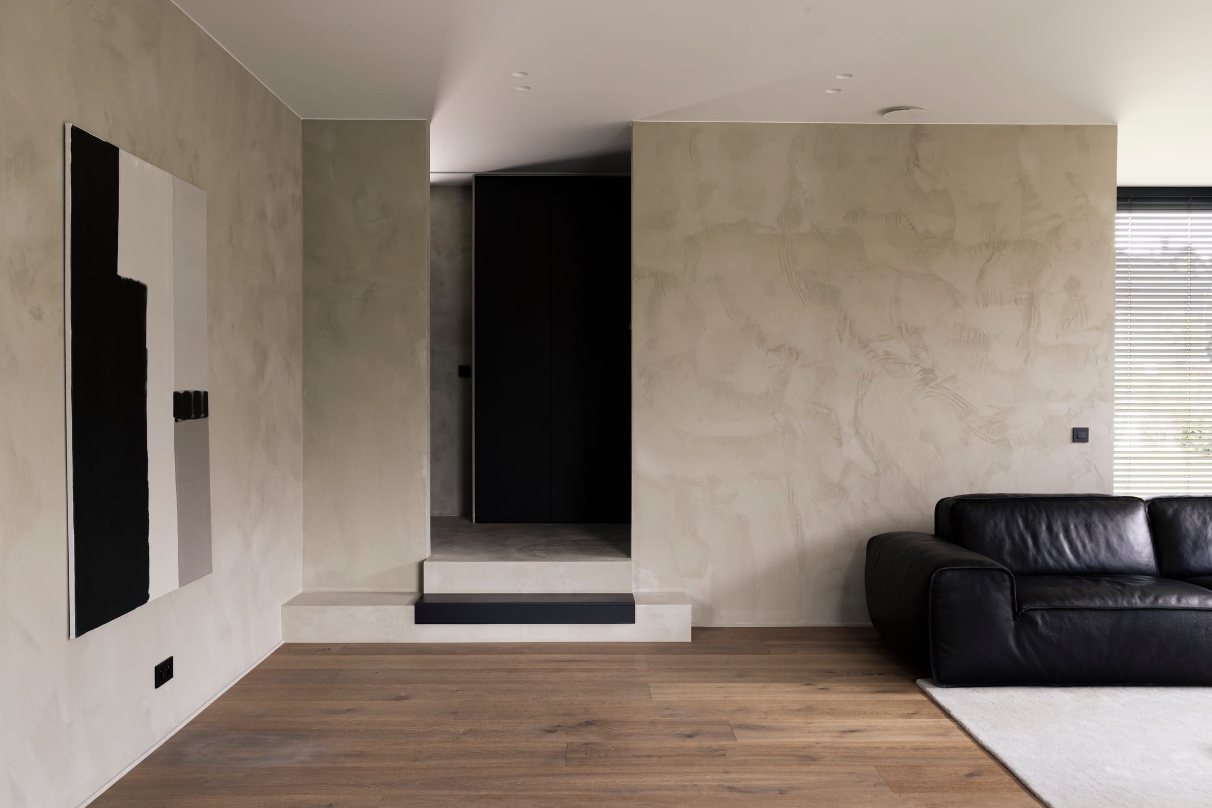 Villa Churchill : Salon cheminée