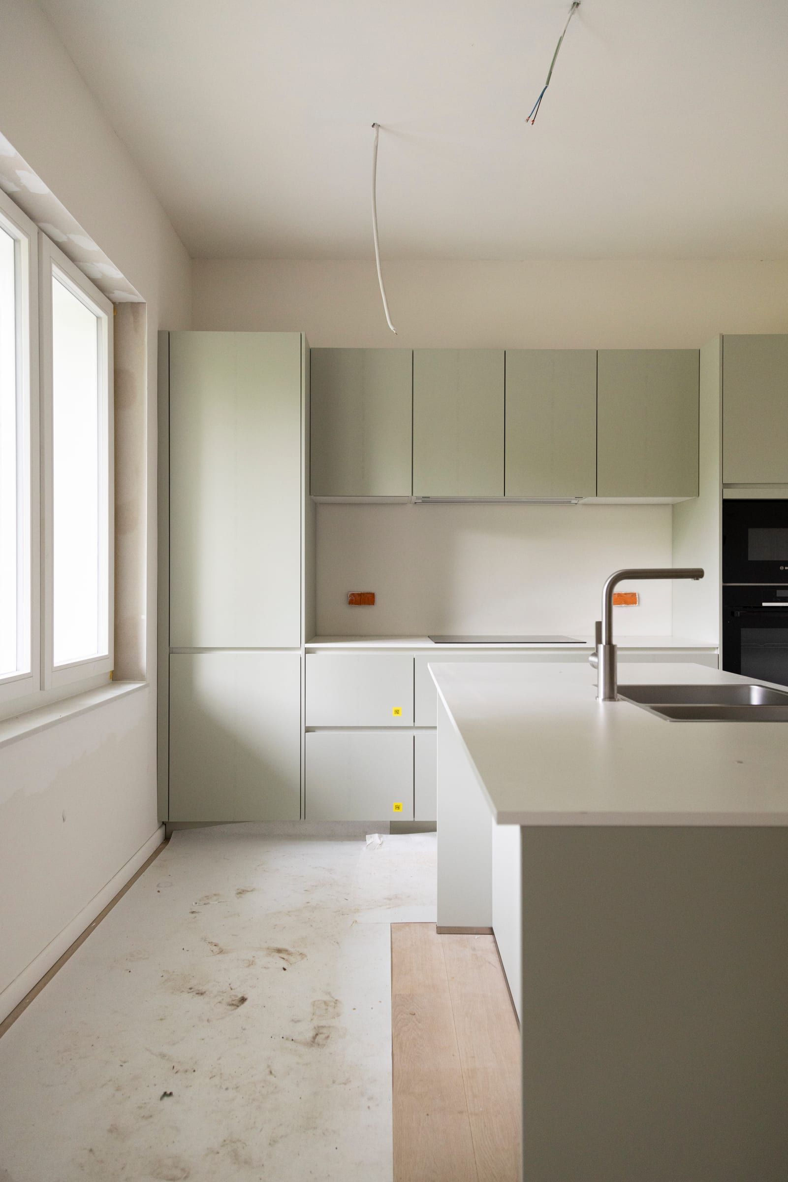 Villa Fougères : pendant les travaux, vue 2